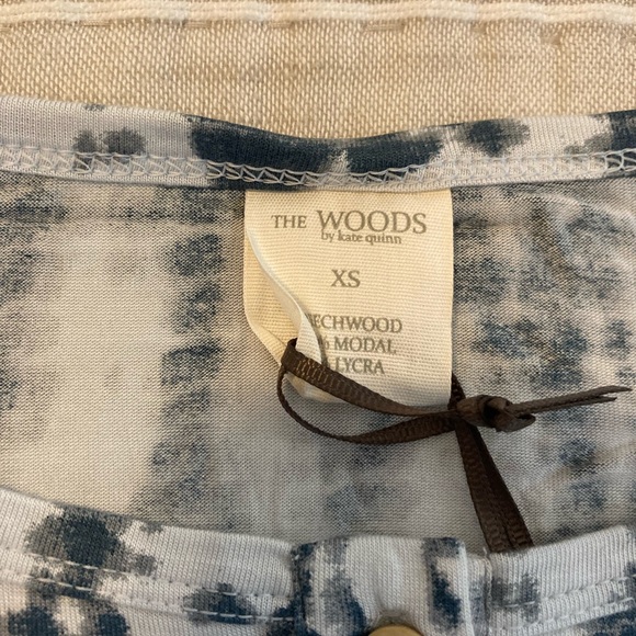 Kate Quinn Shibori modal top - Picture 3 of 3